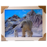 Картина 5D DS835/146 №146 36*46 "Белая медведица"