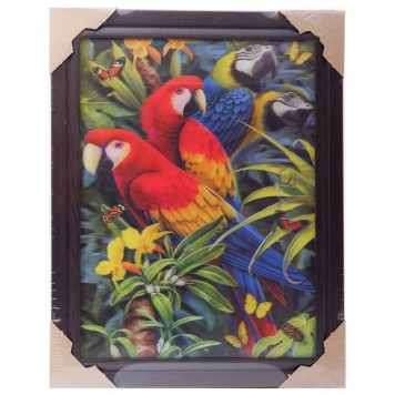 Картина 5D DS835/7 №7 "Попугаи большие"
