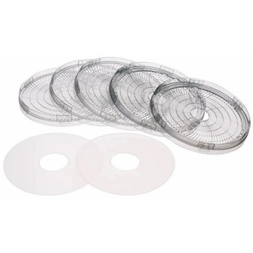 Сушилка для овощей 3в1 с функциями приготовления йогурта и десертов ' Мастерица' серо-бежевый NNM EFD-1004VM-2