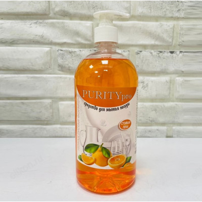 Средство для мытья посуды PURITY PRO " Апельсин" 1 л-1