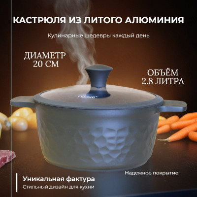 Кастрюля FESSLE FE-9065,20 2,8л 20см