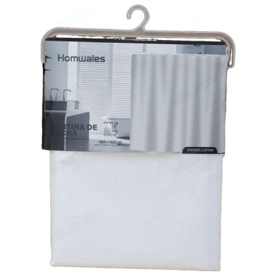 Штора для ванной Homwales FW-W05 180*180см-1