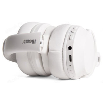 Гарнитура Bluetooth накладная IBomb G1, белые-4