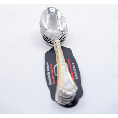 Ложка столовая 0701-2(1238-1) (6 шт) с узорами-1