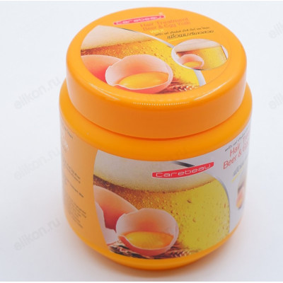 Маска для волос Carebeau Пиво и Яичный желток, 500 мл-4