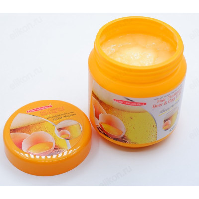 Маска для волос Carebeau Пиво и Яичный желток, 500 мл-5