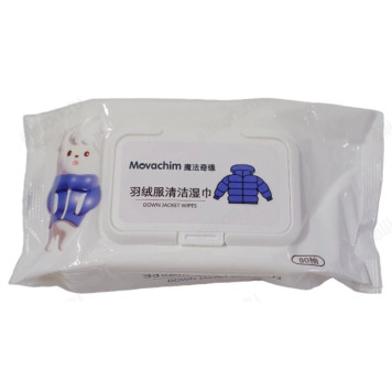 Салфетки влажные чистящие для верхней одежды MF-37 80шт