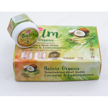 Бальзам для стоп Banna, Кокос и Лемонграсс, питающий, 25 г-4