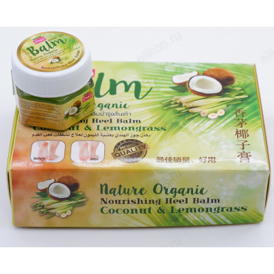 Бальзам для стоп Banna, Кокос и Лемонграсс, питающий, 25 г-5