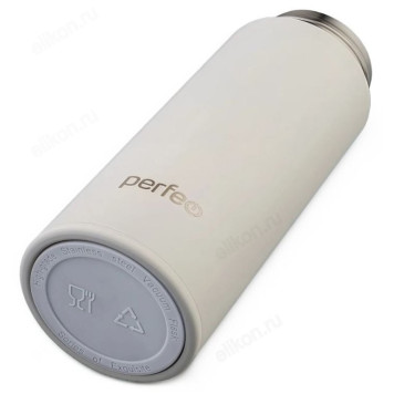 Термос металл PERFEO 0,4 л., нержавеющая сталь (PF_E1370) с фильтром белый-4