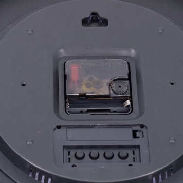 Часы настенные Perfeo PF-WC-023(С1) PF_E2066 черн/бел-1