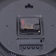 Часы настенные Perfeo PF-WC-023(С1) PF_E2066 черн/бел