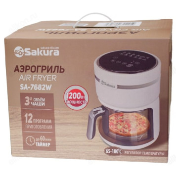 Аэрогриль SAKURA SA-7682W 3л 60мин таймер-4