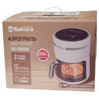 Аэрогриль SAKURA SA-7682W 3л 60мин таймер-4