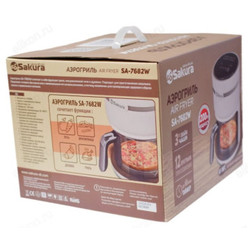 Аэрогриль SAKURA SA-7682W 3л 60мин таймер-5
