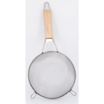 Сито с деревянной ручкой 18 см 19054-2