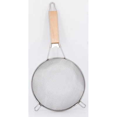 Сито с деревянной ручкой 18 см 19054-2