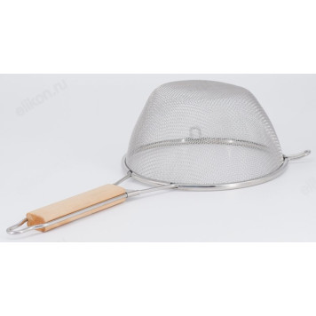 Сито с деревянной ручкой 18 см 19054-3