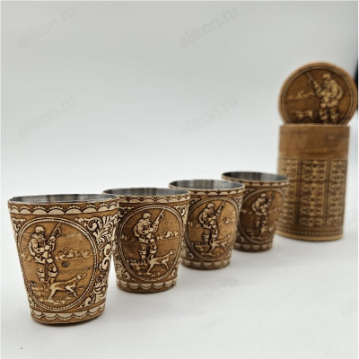 Стопка набор береста металл СНБ-4/7-4