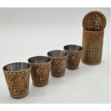 Стопка набор береста металл СНБ-4/7-5