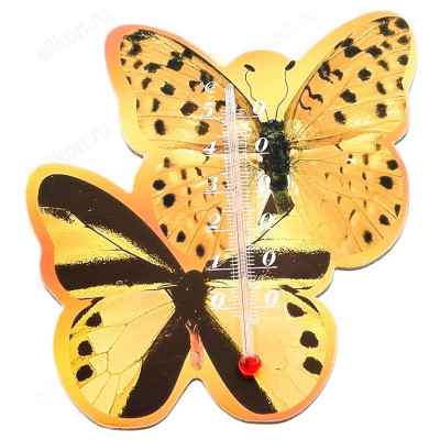 Термометр комнатный 14см Т-251 бабочка