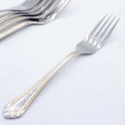 Вилка столовая 0701-2(1238-2) (6 шт) с узорами-1