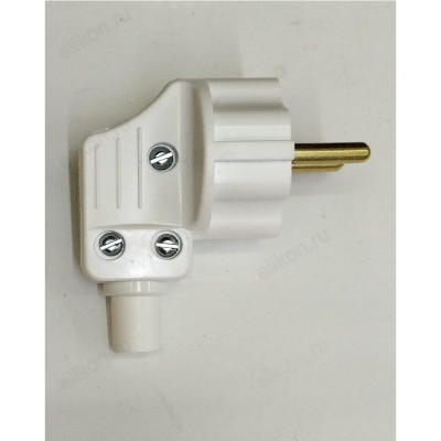 Вилка угловая c/з 16А В16-001