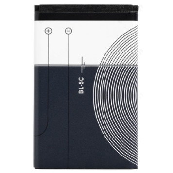 Аккумулятор NOKIA BL-5C, 3,7 V, 1020 mAh