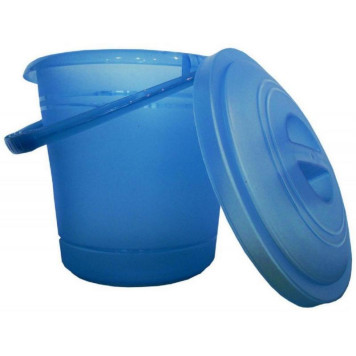 Ведро 'Бриз' 8л с крышкой НЗИВ briz8kr