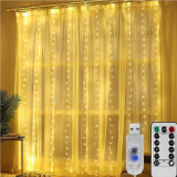 Гирлянда-штора с крючком Огонек LED OG-LDG08 бел тепл