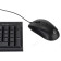 комплект клавиатура+мышь OKLICK 630M USB, черный
