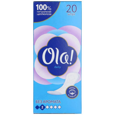 Прокладки ежедневные OLA! дейли 20шт 939-017