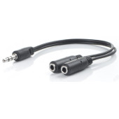 Шнур OLTO AC-150 black, аудиокабель-разветвитель Шнур OLTO AC-150 black, аудиокабель-разветвитель