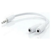 Разветвитель для наушников OLTO AC-150 white аудиокабель-разветвитель Разветвитель для наушников OLTO AC-150 white аудиокабель-разветвитель