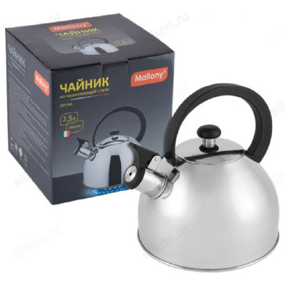 Чайник для плиты со свистком OPERA 2,5л 005178-1