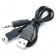 кабель USB 0.5м Орбита BS-3046 Кабель (USB-шт. mini USB, джек 3,5)