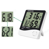Термометр-гигрометр Орбита HTC-1 (часы, будильник)