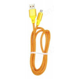 Кабель USB - micro USB 1м 2A Орбита KM-128/OT-SMM20 тканевая оплетка