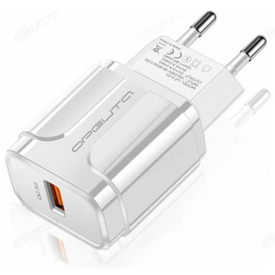Сетевое зарядное устройство Орбита OT-APU28, белый