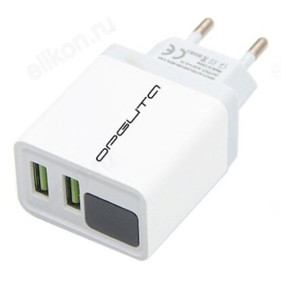 Зарядка сетевая Орбита OT-APU32 5В 3100mA 2USB