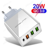 Зарядка сетевая Орбита OT-APU58 5В 4000mA 2USB +PD+QC3.0