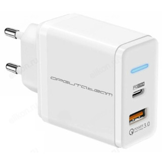 Зарядка сетевая Орбита OT-APU61 TYPE-C/USB белый