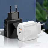 Зарядка сетевая Орбита OT-APU62 TYPE-C/USB белый