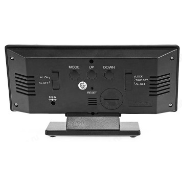 Часы настольные Орбита OT-CLT06, пластик, зеленые-1