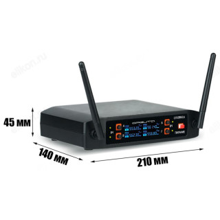 Микрофон беспроводной Орбита OT-ERM16 (4шт,220В)-3