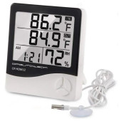 Термометр-гигрометр Орбита OT-HOM12 (часы, будильник)