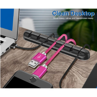 Органайзер для кабелей Орбита OT-OK01 3шт черный-1