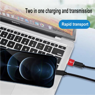 Переходник USB - Type-C OTG Орбита OT-SMA29 (шт-гн)-1