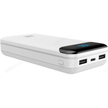 Power Bank 20000 Perfeo DUNE, 12000 mAh,  20000 mAh, белый-1