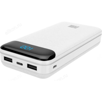 Power Bank 20000 Perfeo DUNE, 12000 mAh,  20000 mAh, белый